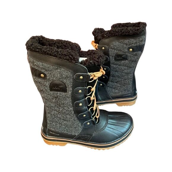 Sorel Tofino II WP Boots- Black, Gum- Size 7- NIB - Picture 5 of 8